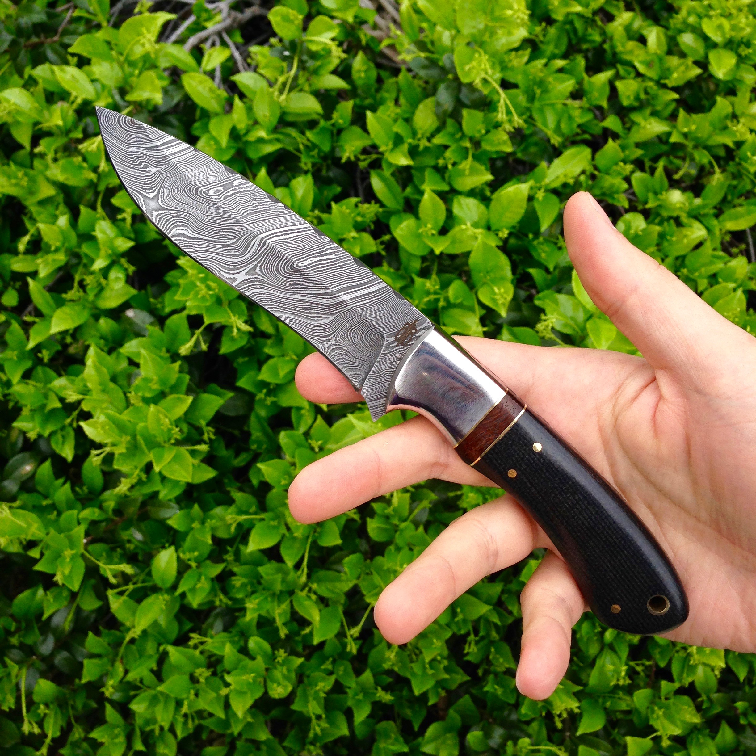 BucknBear Damascus Hunter