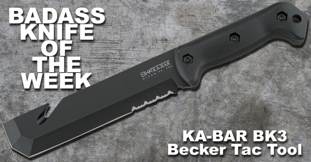 KABAR BK3 Becker Tac Tool Badass Knife of the Week Knife Depot