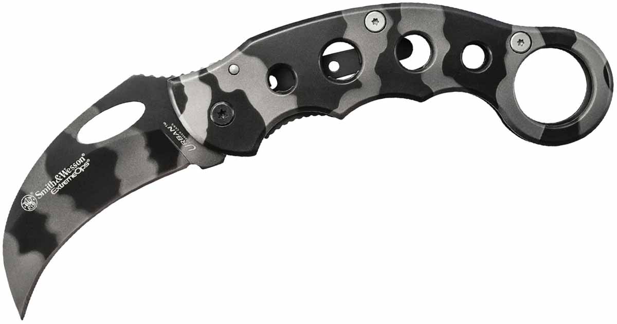 Smith & Wesson Extreme Ops Urban Camo Karambit