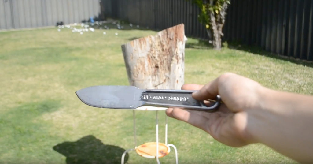 Watch Miller Knives Turn a Wrench Into a Knife Knife Depot