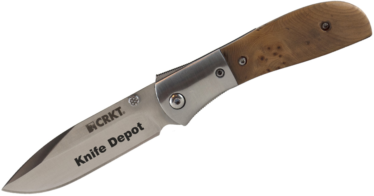 CRKT M4-02W Carson (Burl Wood)