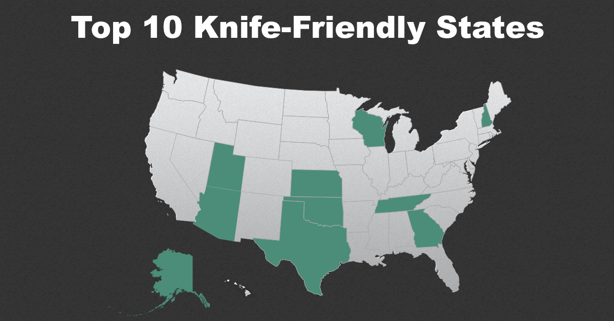 10 States with the Friendliest Knife Laws Knife Depot