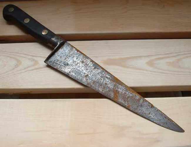 Rusty Kitchen Knife