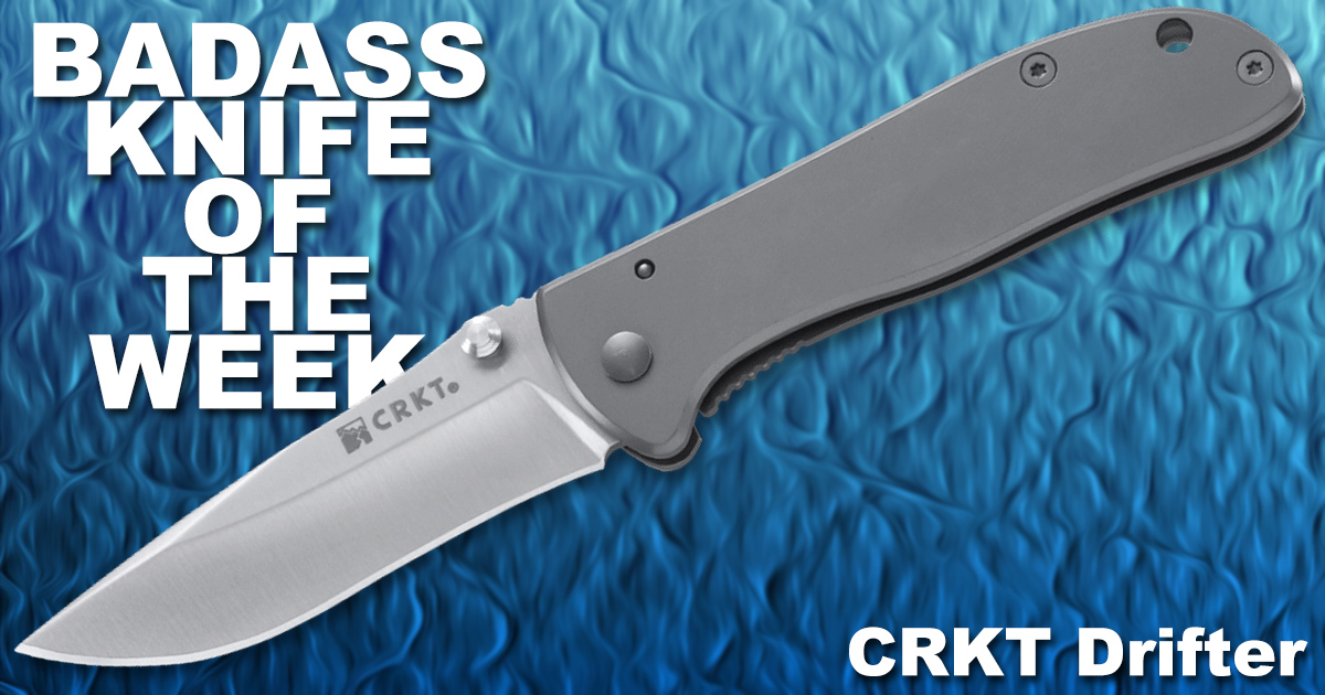 CRKT Drifter Badass Knife of the Week Knife Depot