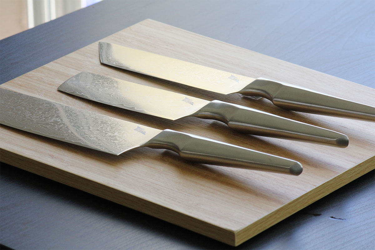 SHIROI HANA - CHEF KNIFE COLLECTION  JAPANESE STEEL by Edge of Belgravia —  Kickstarter