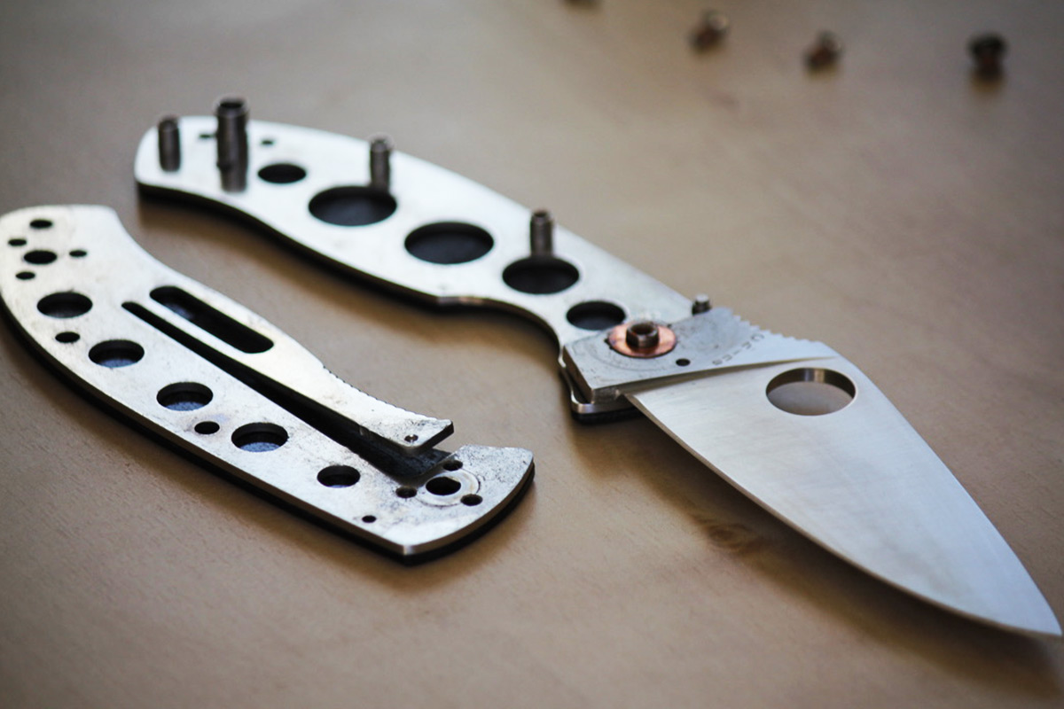 Cleaning your pocket knife without taking it apart? Knivesandtools will  tell you how!