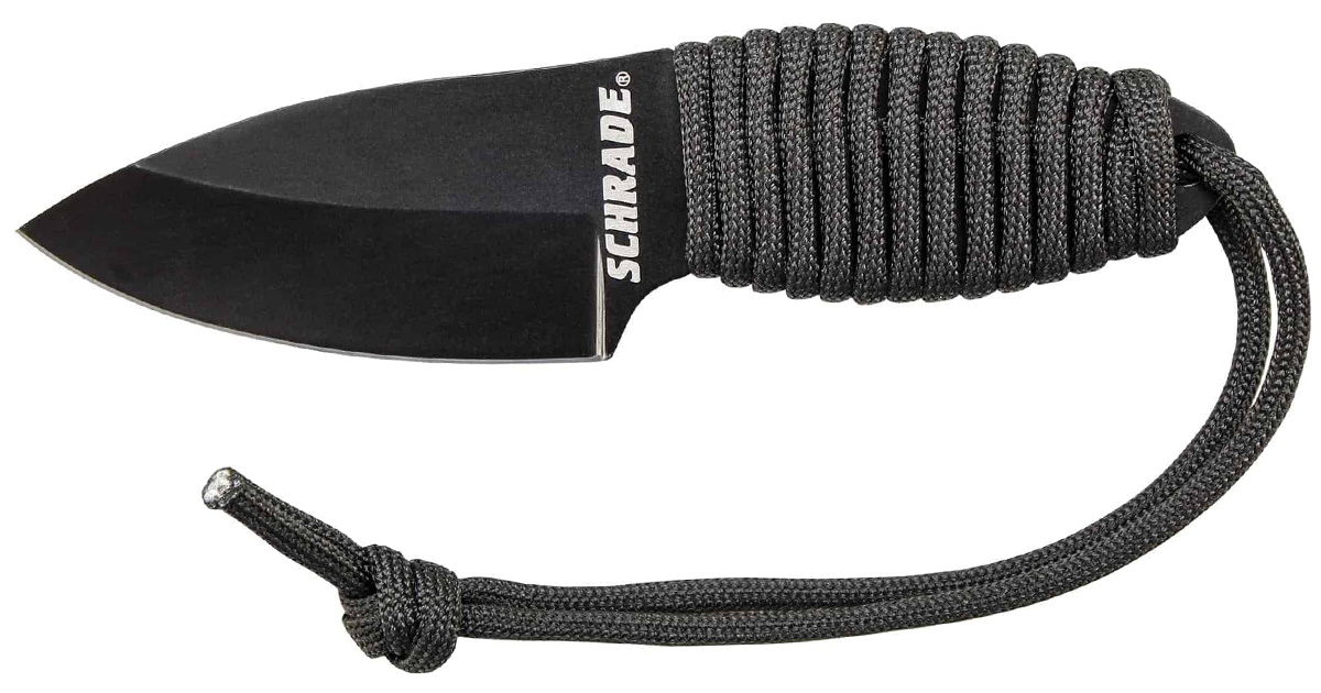 Schrade SCH406N Fixed Blade Neck Knife