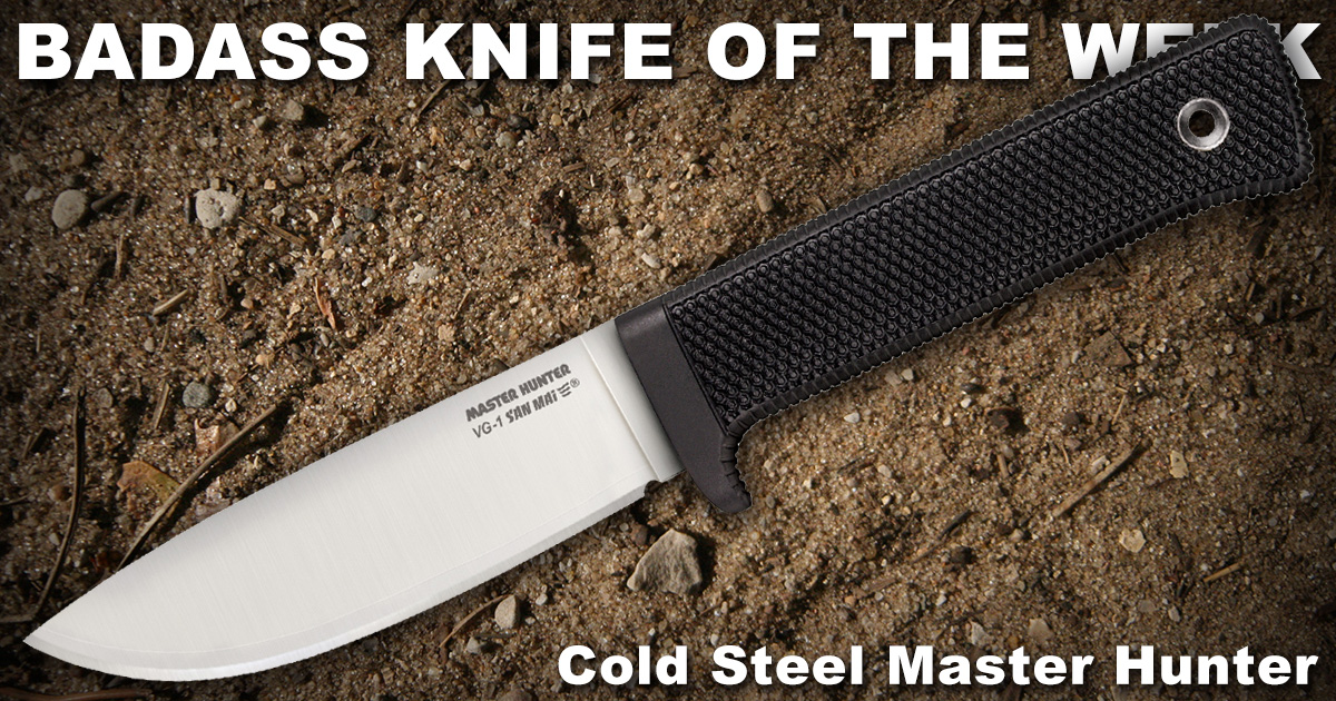 Cold Steel Master Hunter, Badass Knife of the Week