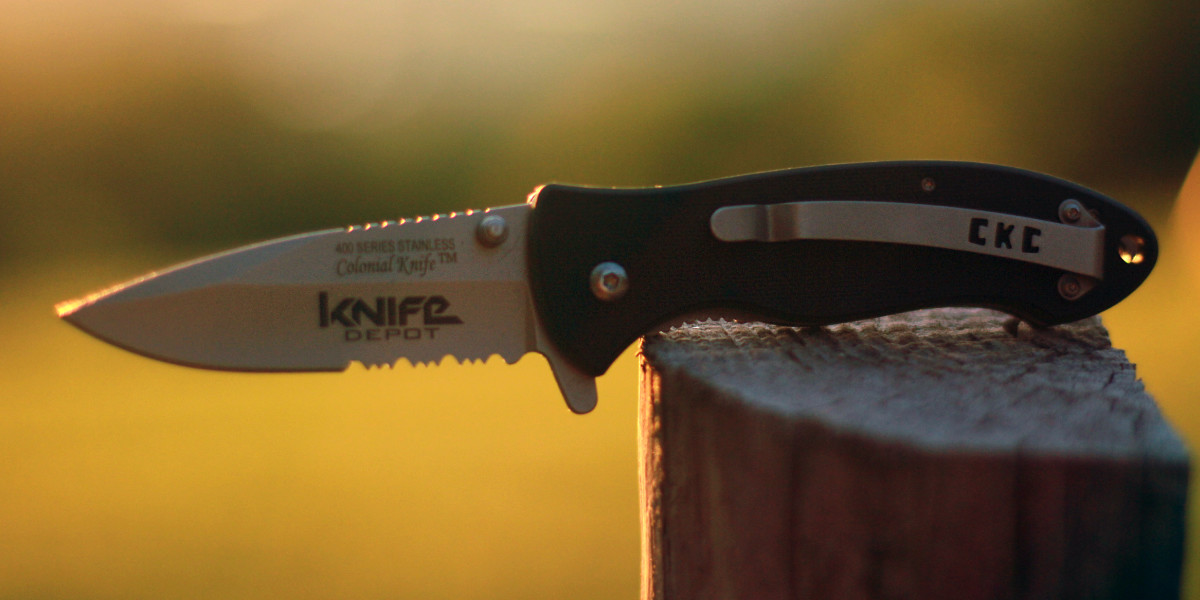 Knife Depot Logo Engraved Knives
