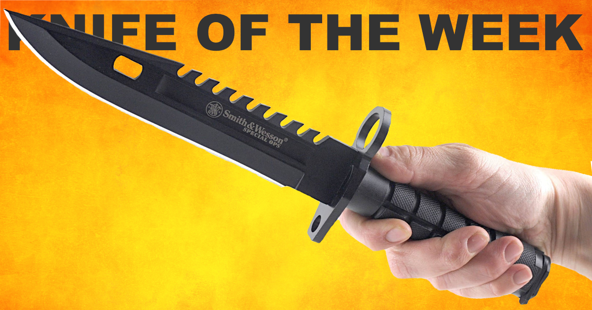 Smith & Wesson M-9 Bayonet | Knife of the Week