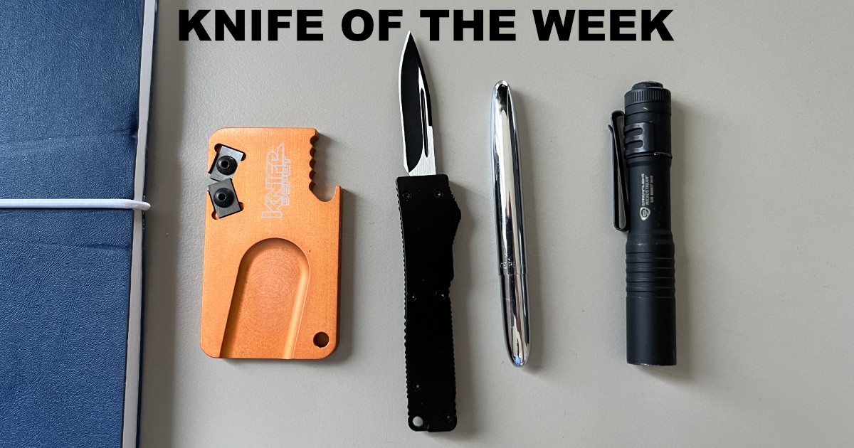Knife of the Week: Electrifying Black OTF