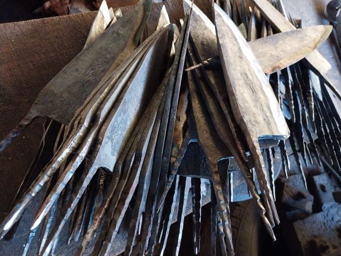 Blacksmithing Handmade Knife