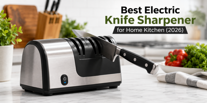 Best Electric Knife Sharpener for Home Kitchen