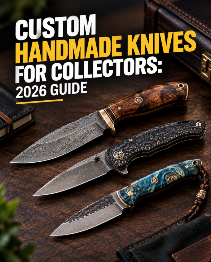 Custom Handmade Knives for Collectors