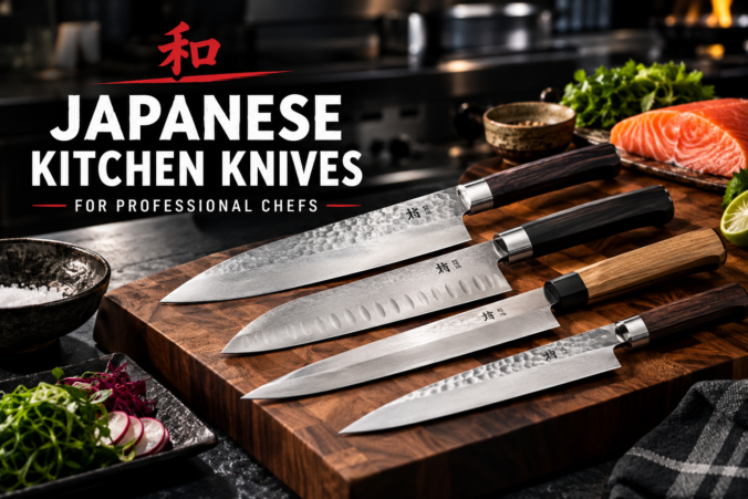 Japanese Kitchen Knives for Professional Chefs