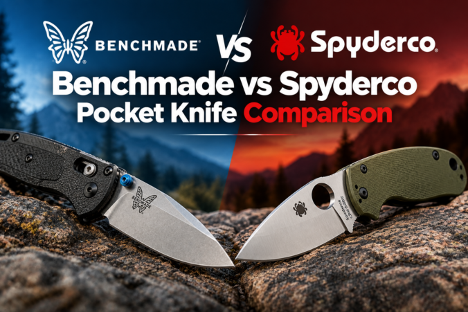 Benchmade vs Spyderco Pocket Knife
